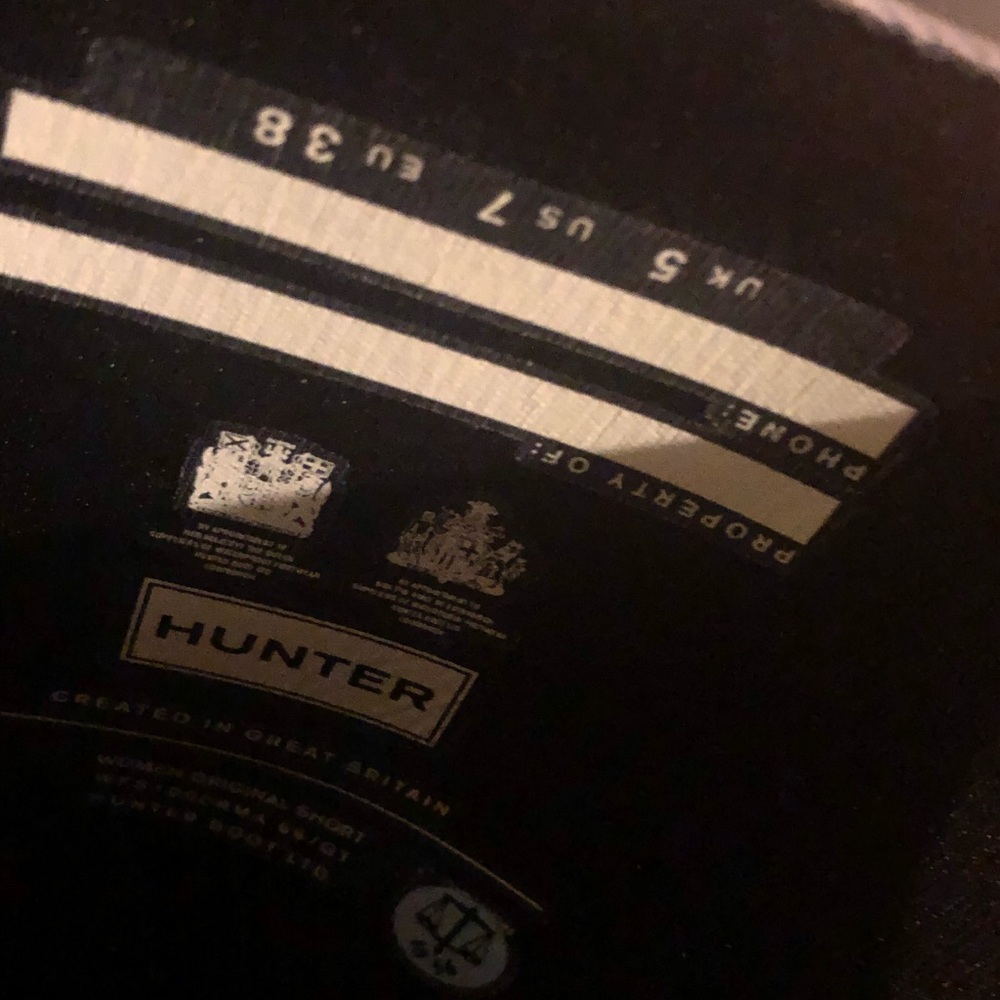 hunter boots - Picture 5 of 5